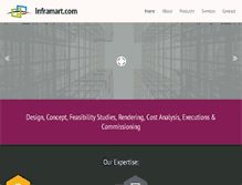 Tablet Screenshot of inframart.com